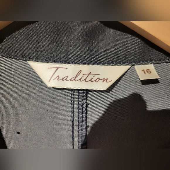 Tradition Light Weight Jeans Look Jacket - Picture 2 of 4